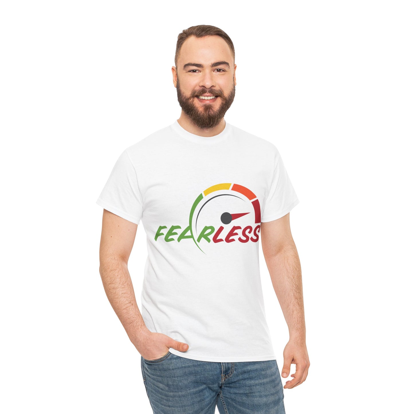 Fearless - Unisex Heavy Cotton Tee