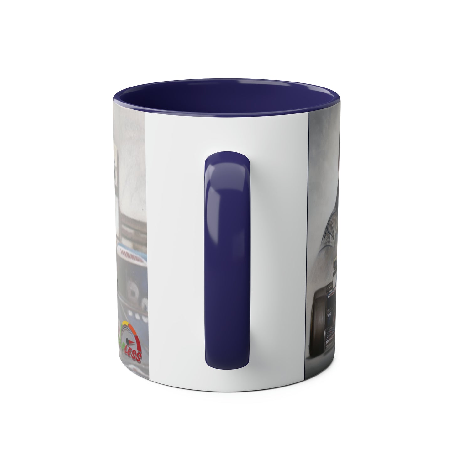 Damon Hill. World Champion 1996 - Two-Tone Coffee Mug, 11oz
