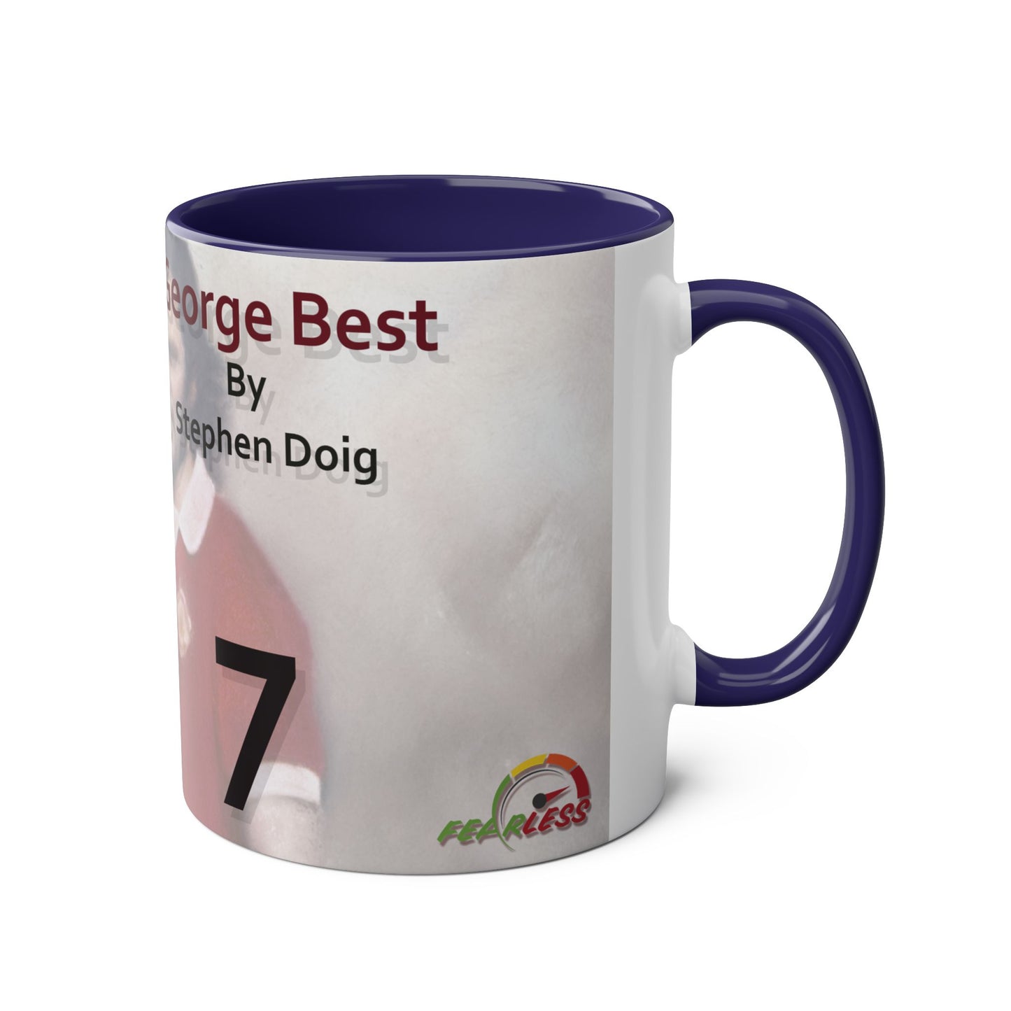 Coffee Mug - Georgie Best Design, 11oz Two-Tone Mug