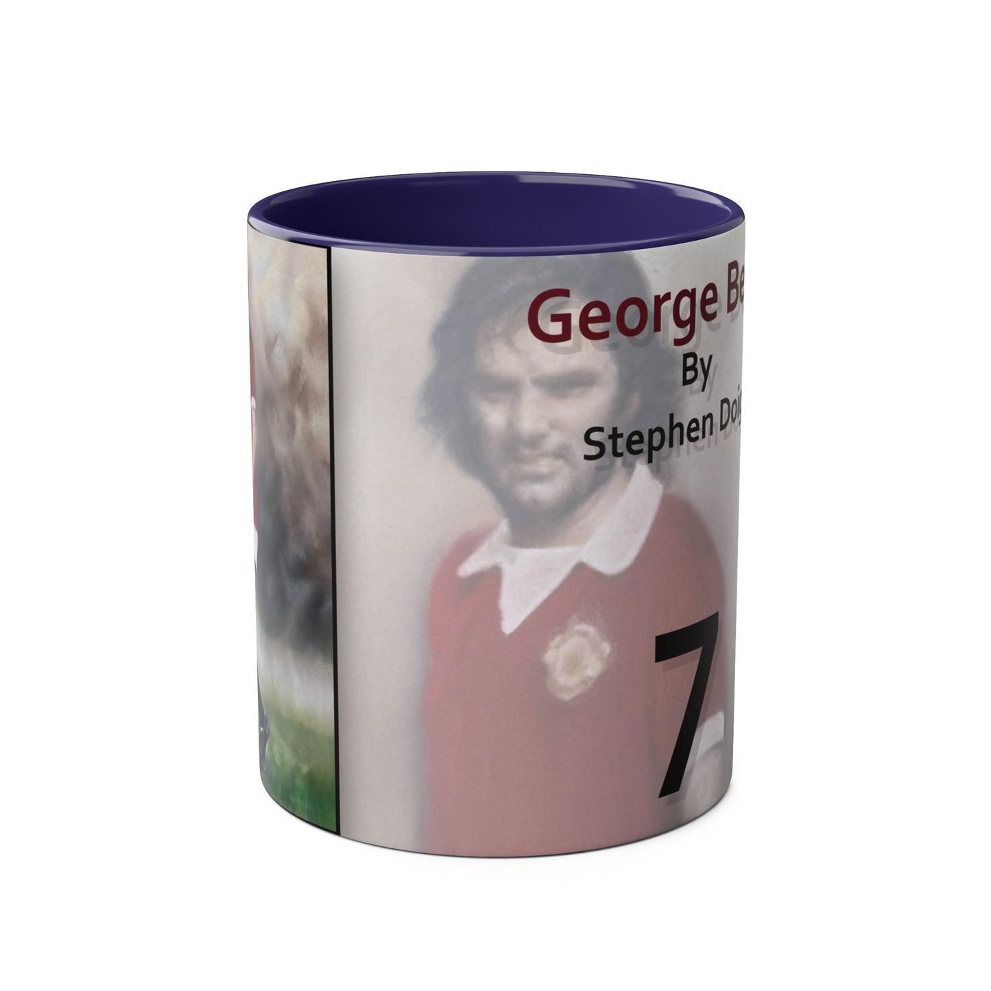 Coffee Mug - Georgie Best Design, 11oz Two-Tone Mug