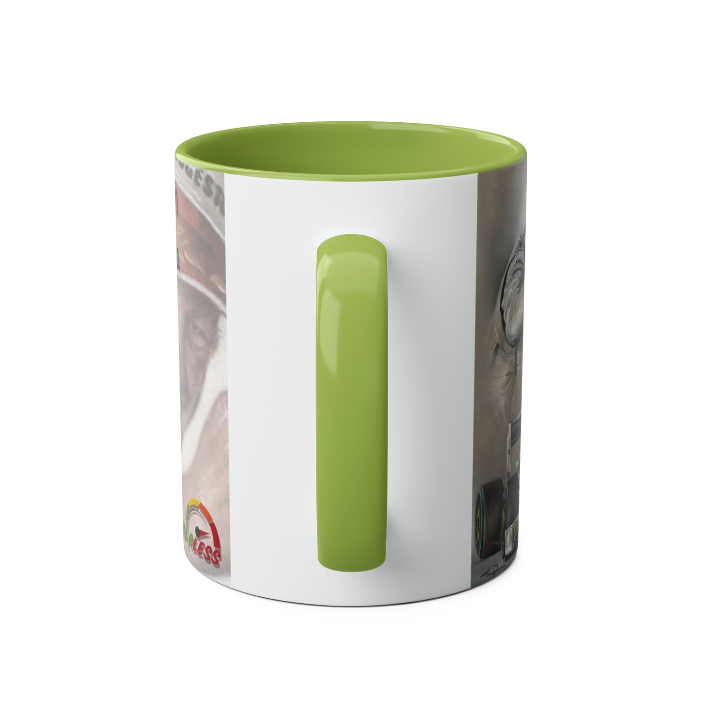 Jenson Button. First Brawn - Two-Tone Coffee Mug, 11oz