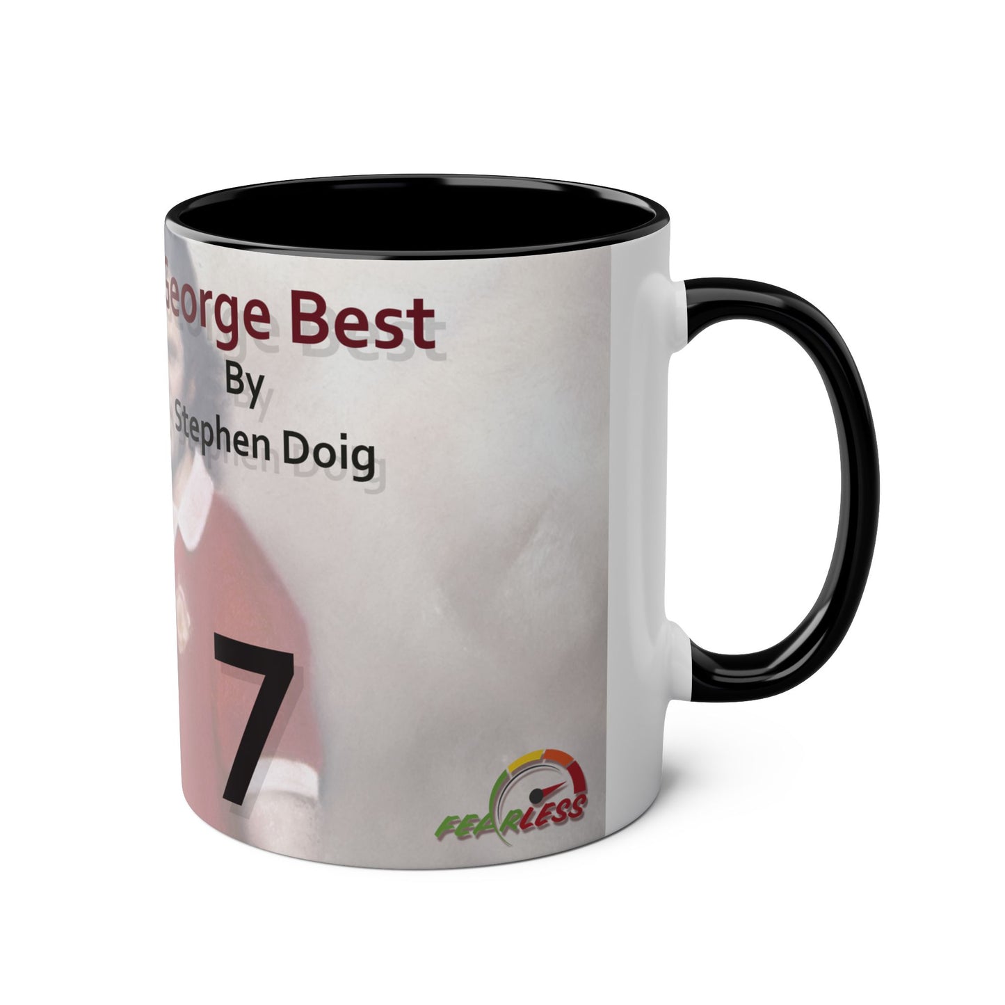 Coffee Mug - Georgie Best Design, 11oz Two-Tone Mug