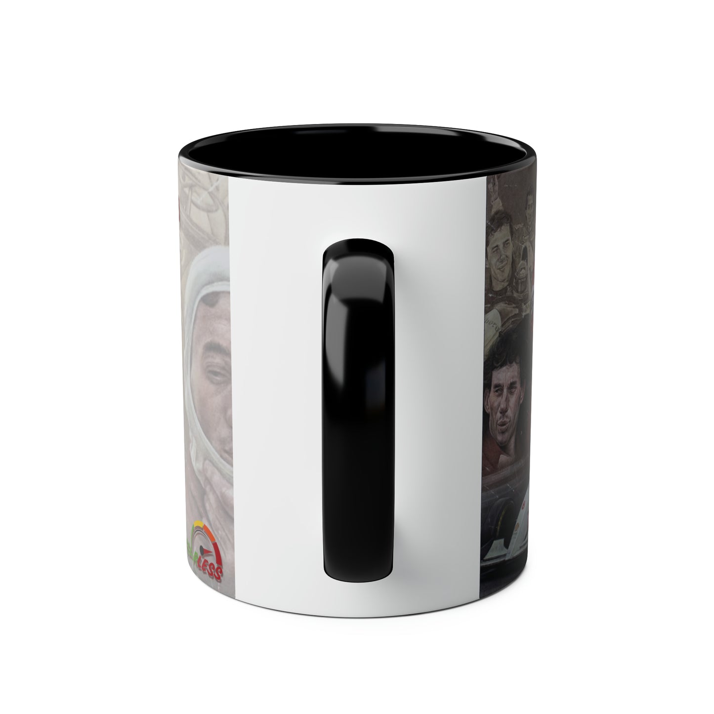 Ayrton Senna. Legend - Two-Tone Coffee Mug, 11oz