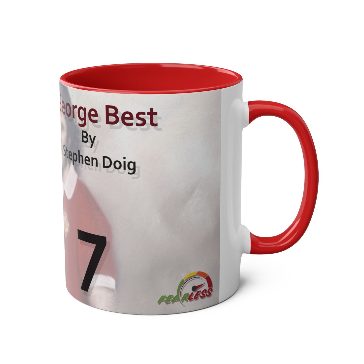 Coffee Mug - Georgie Best Design, 11oz Two-Tone Mug