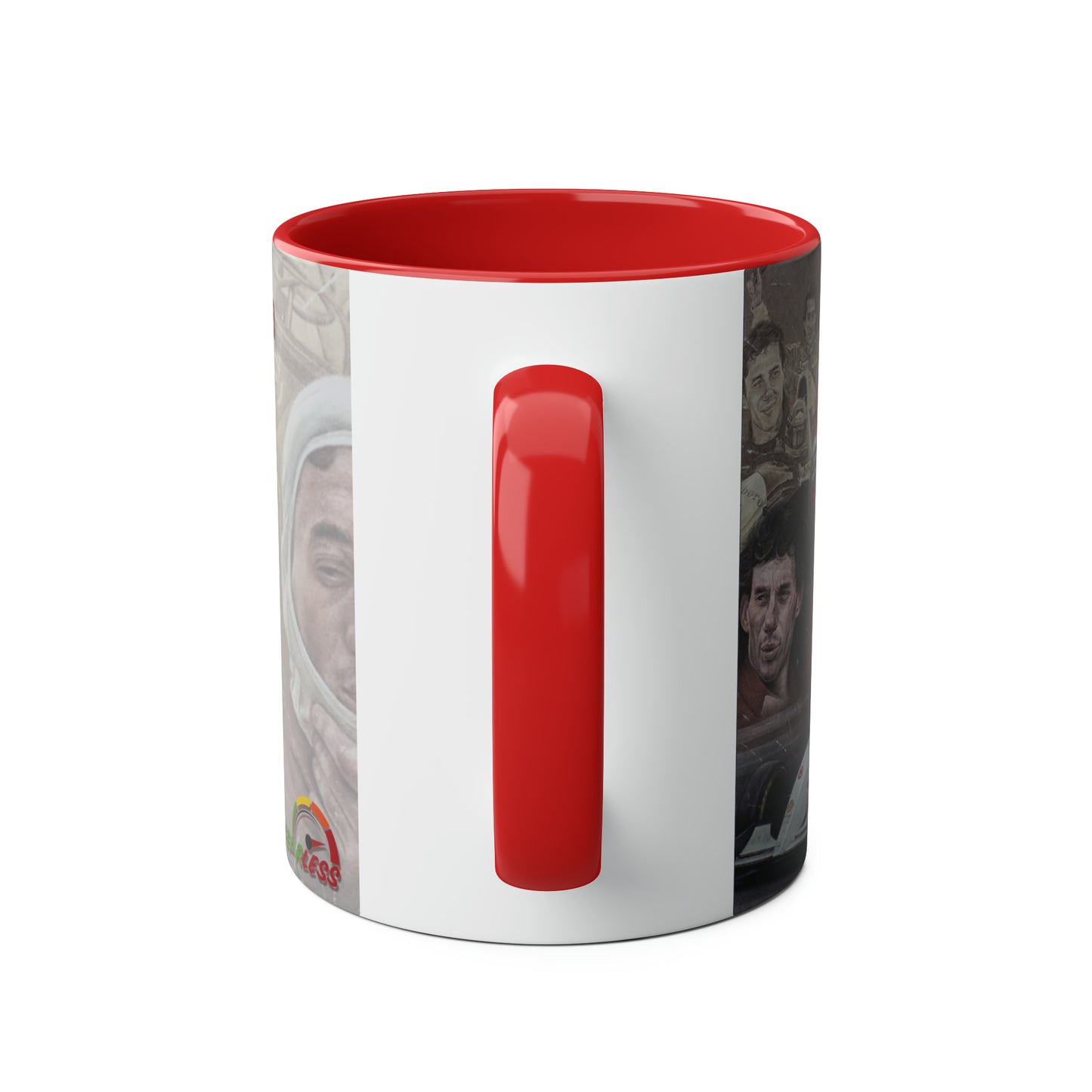 Ayrton Senna. Legend - Two-Tone Coffee Mug, 11oz