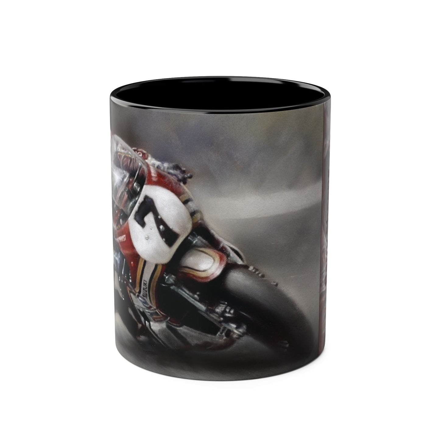 Coffee Mug - Barry Sheene No 7 by Stephen Doig
