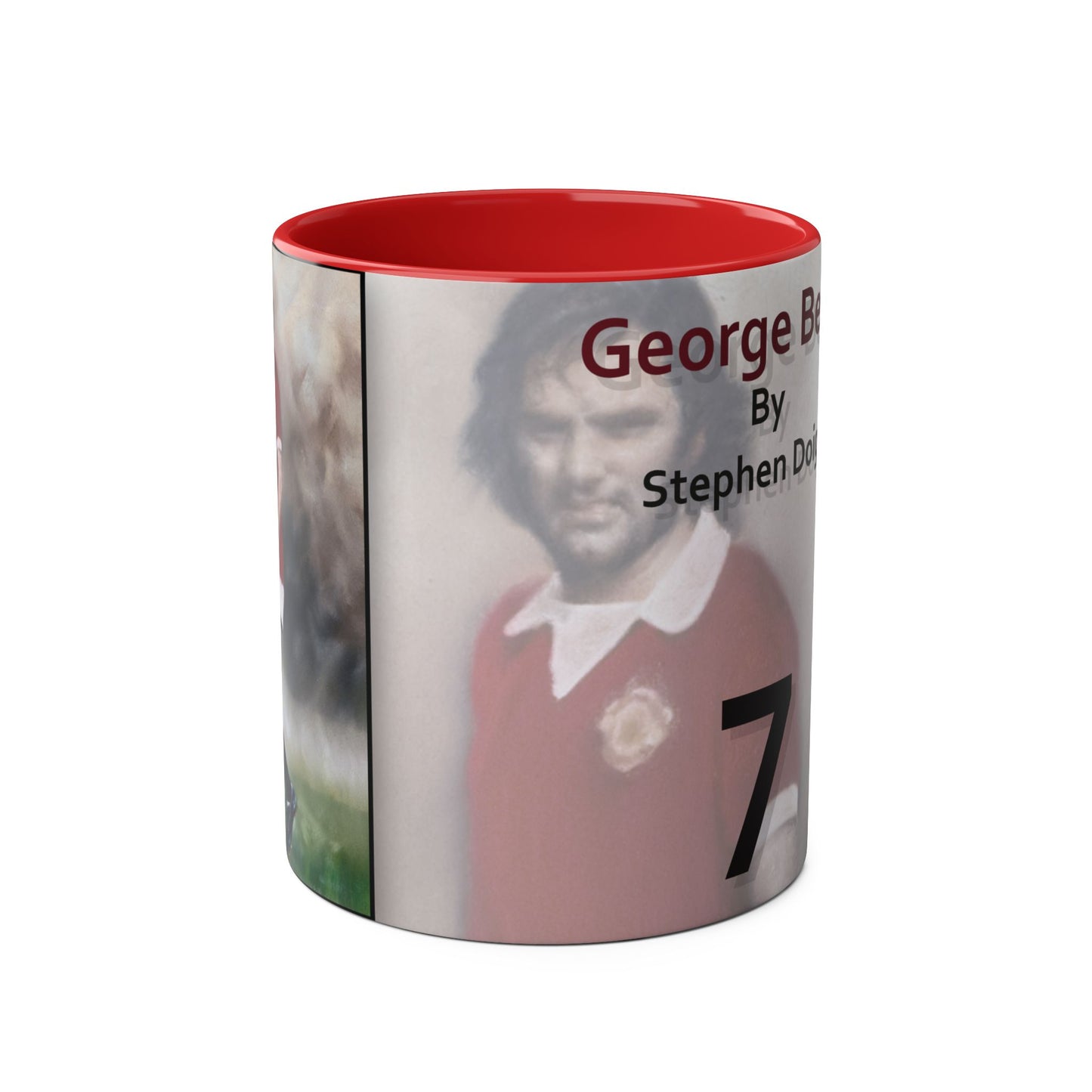 Coffee Mug - Georgie Best Design, 11oz Two-Tone Mug