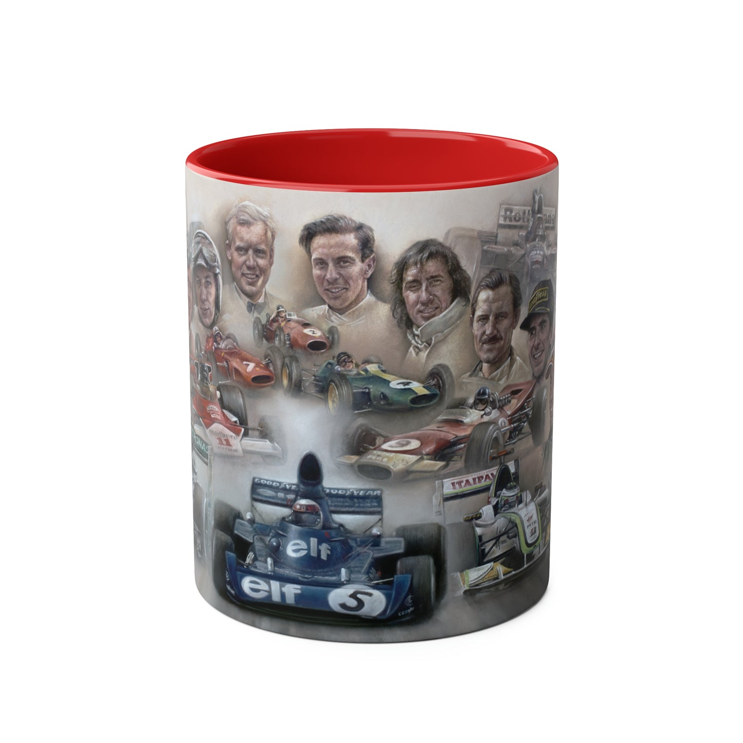 We Are The Champions - By Stephen Doig - Two Tone Coffee Mug, 11oz