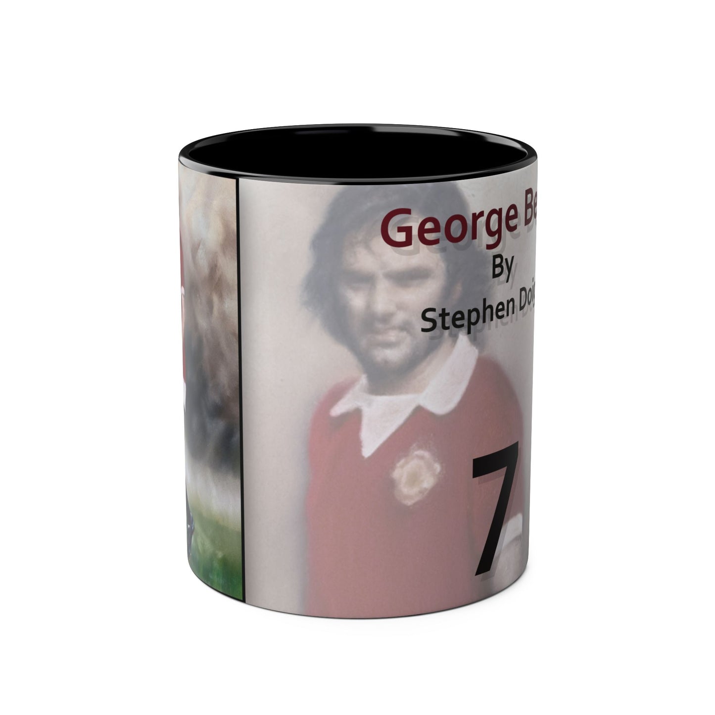 Coffee Mug - Georgie Best Design, 11oz Two-Tone Mug
