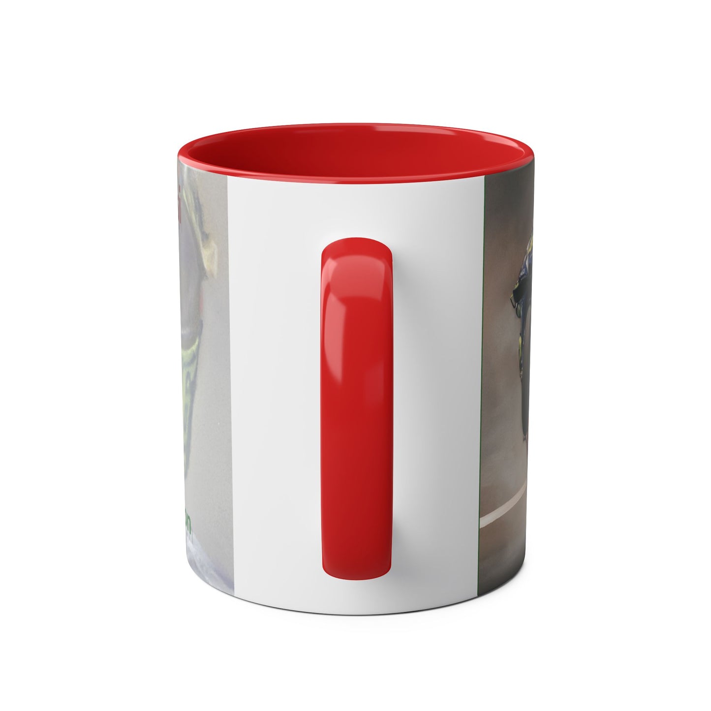 Valentino Rossi, The People's Champion, 11oz Two-Tone Coffee Mug