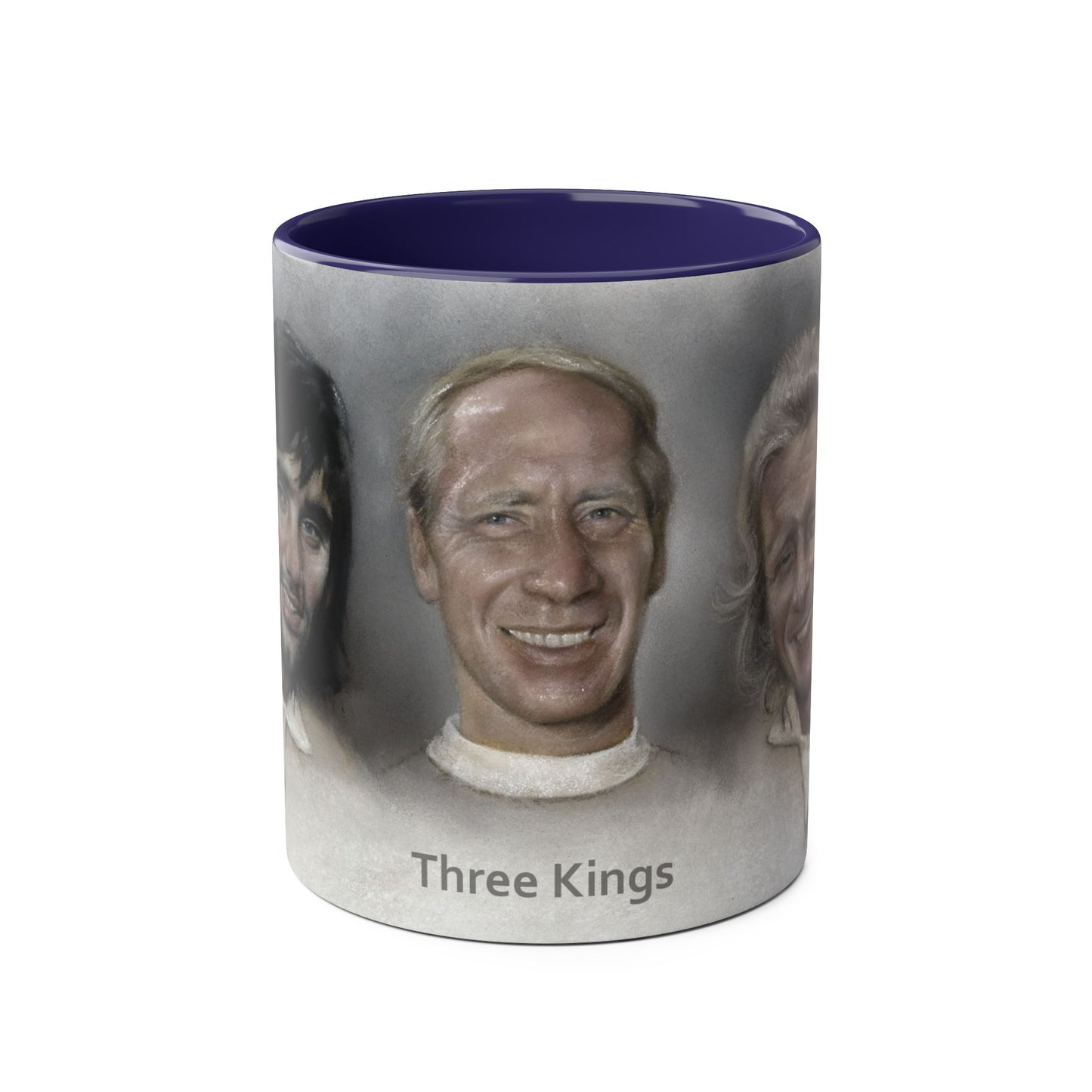 Three Kings. Utd Legends Coffee Mug
