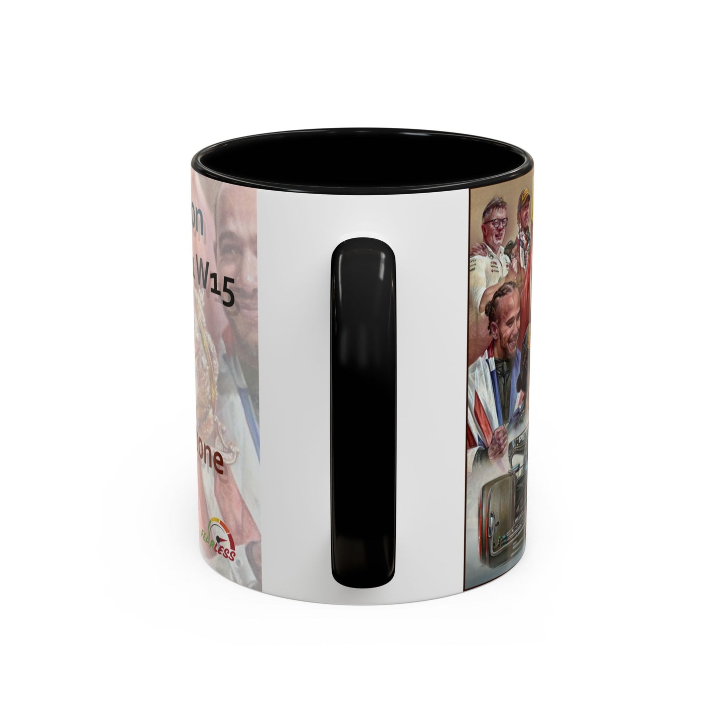 Lewis Hamilton - Silverstone 2024 Coffee Mug 11oz by Stephen Doig