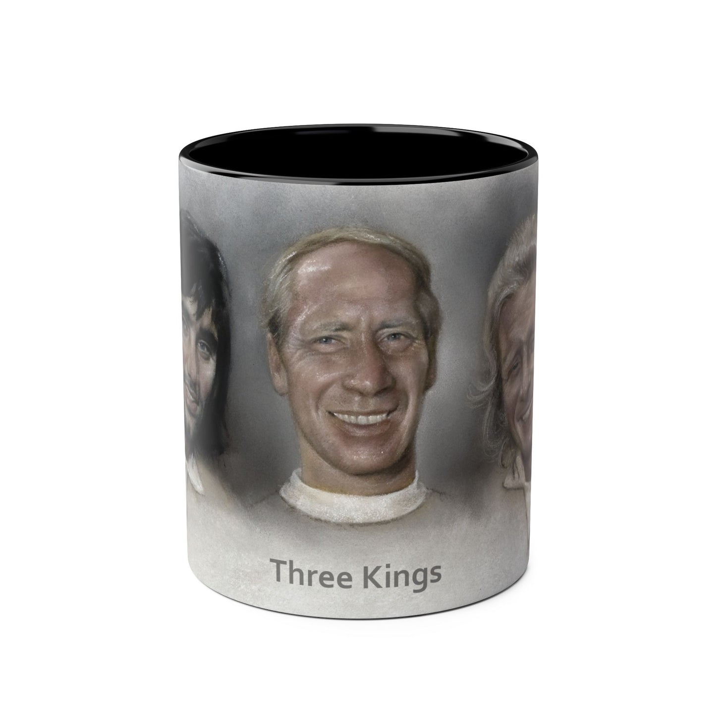 Three Kings. Utd Legends Coffee Mug