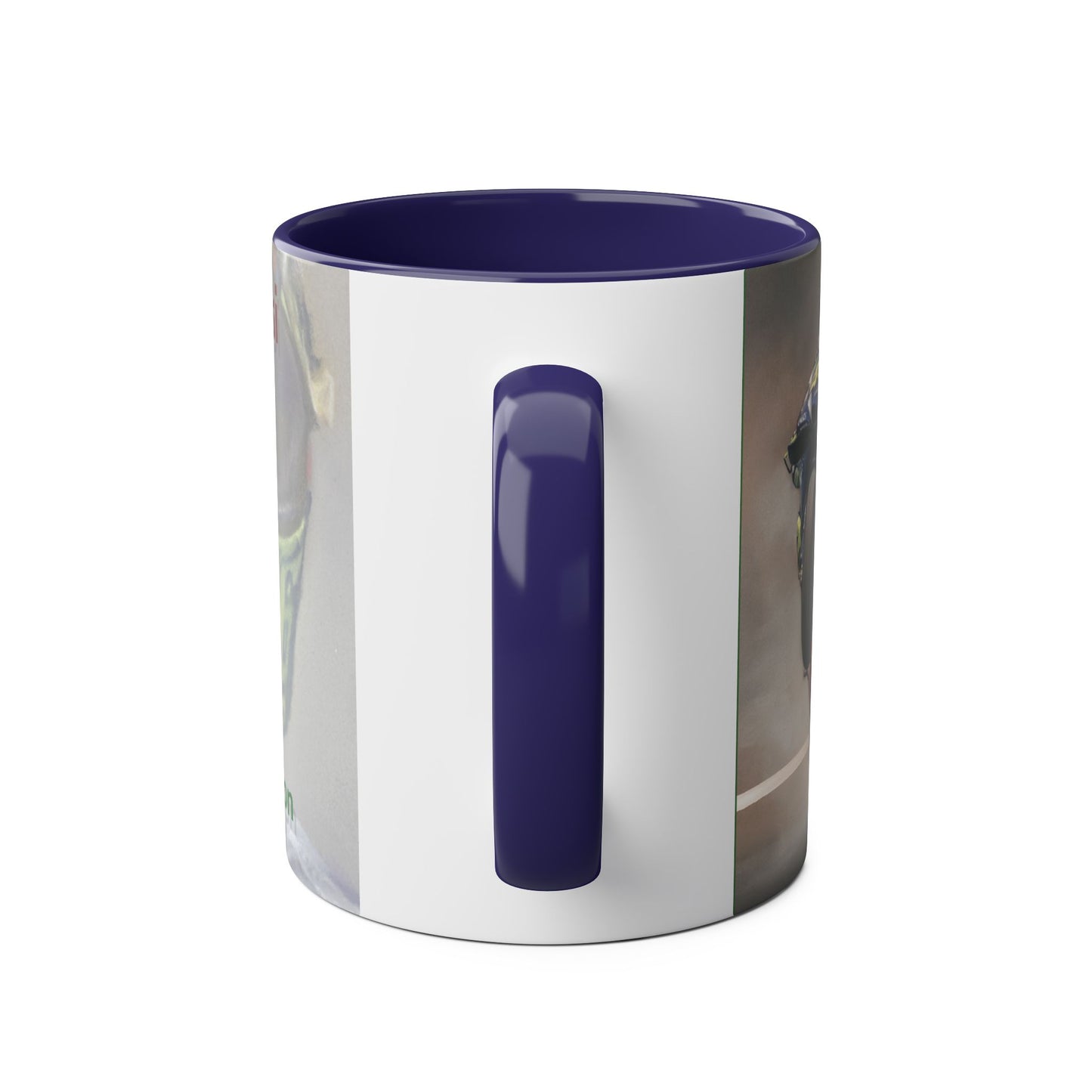 Valentino Rossi, The People's Champion, 11oz Two-Tone Coffee Mug