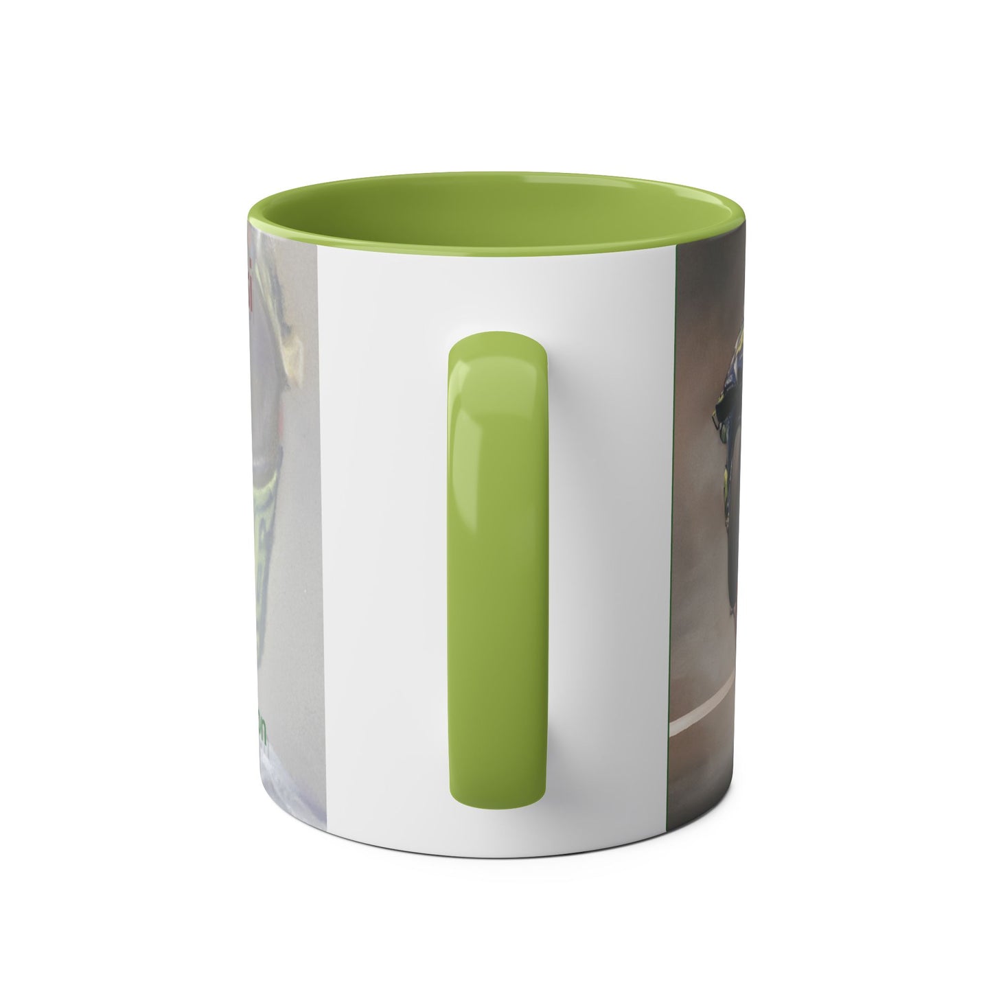 Valentino Rossi, The People's Champion, 11oz Two-Tone Coffee Mug