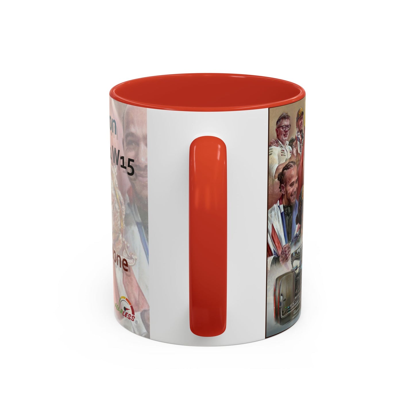 Lewis Hamilton - Silverstone 2024 Coffee Mug 11oz by Stephen Doig