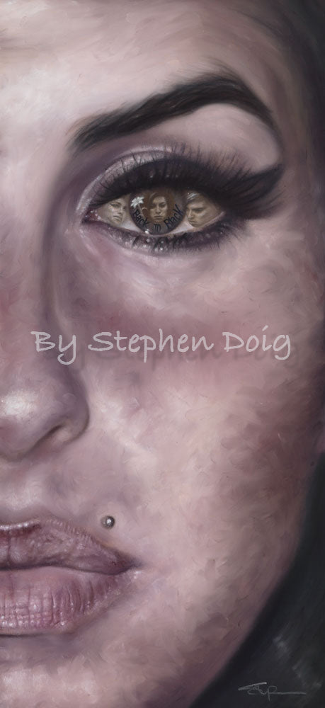 Amy Winehouse - Back to Black - Eyecon by Stephen Doig