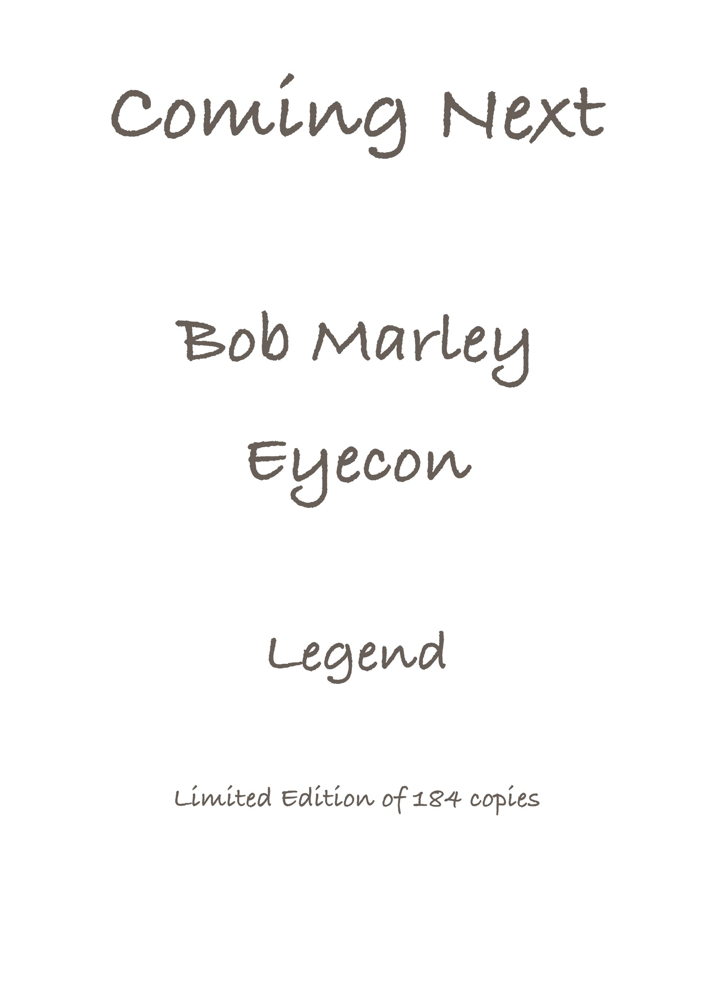 Bob Marley - Legend - Eyecon by Stephen Doig