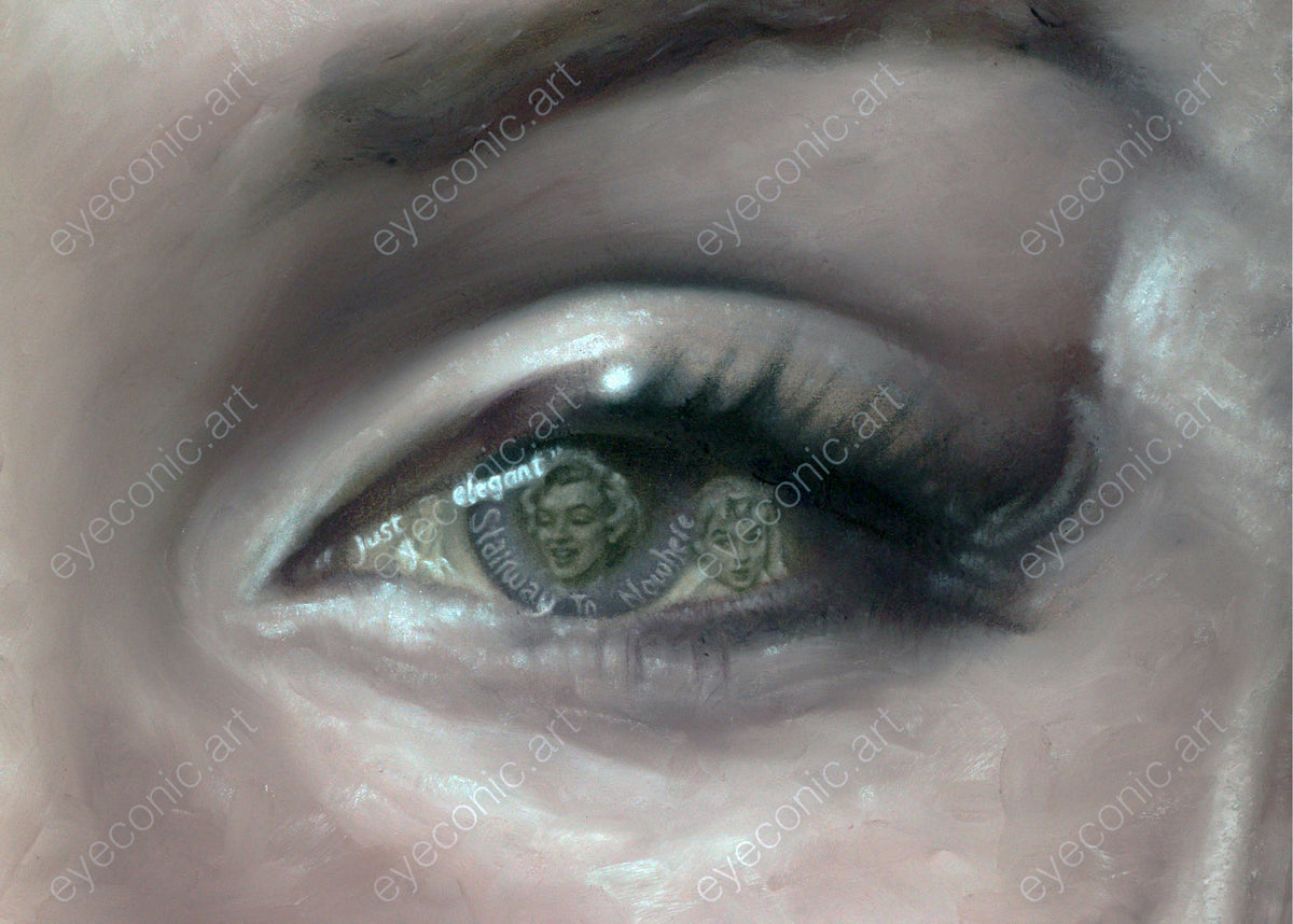Marilyn Monroe - just elegant - eyecon by Stephen Doig
