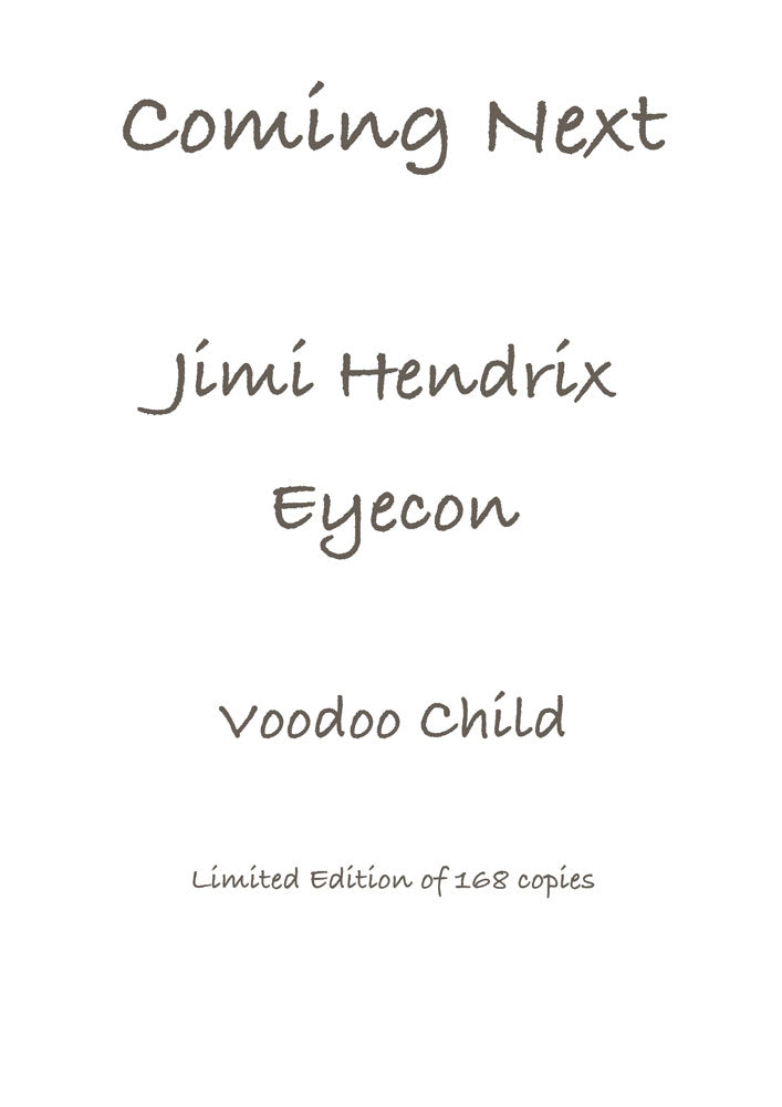 Jimi Hendrix - Voodoo Child - Eyecon by Stephen Doig