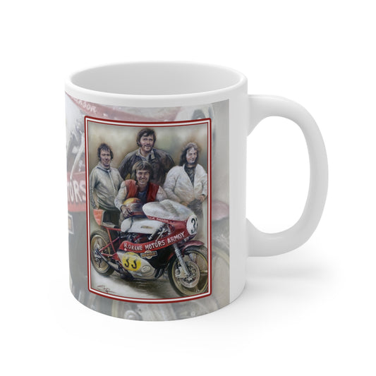 The Armoy Armada  Personalisable Coffee Mug  by Stephen Doig