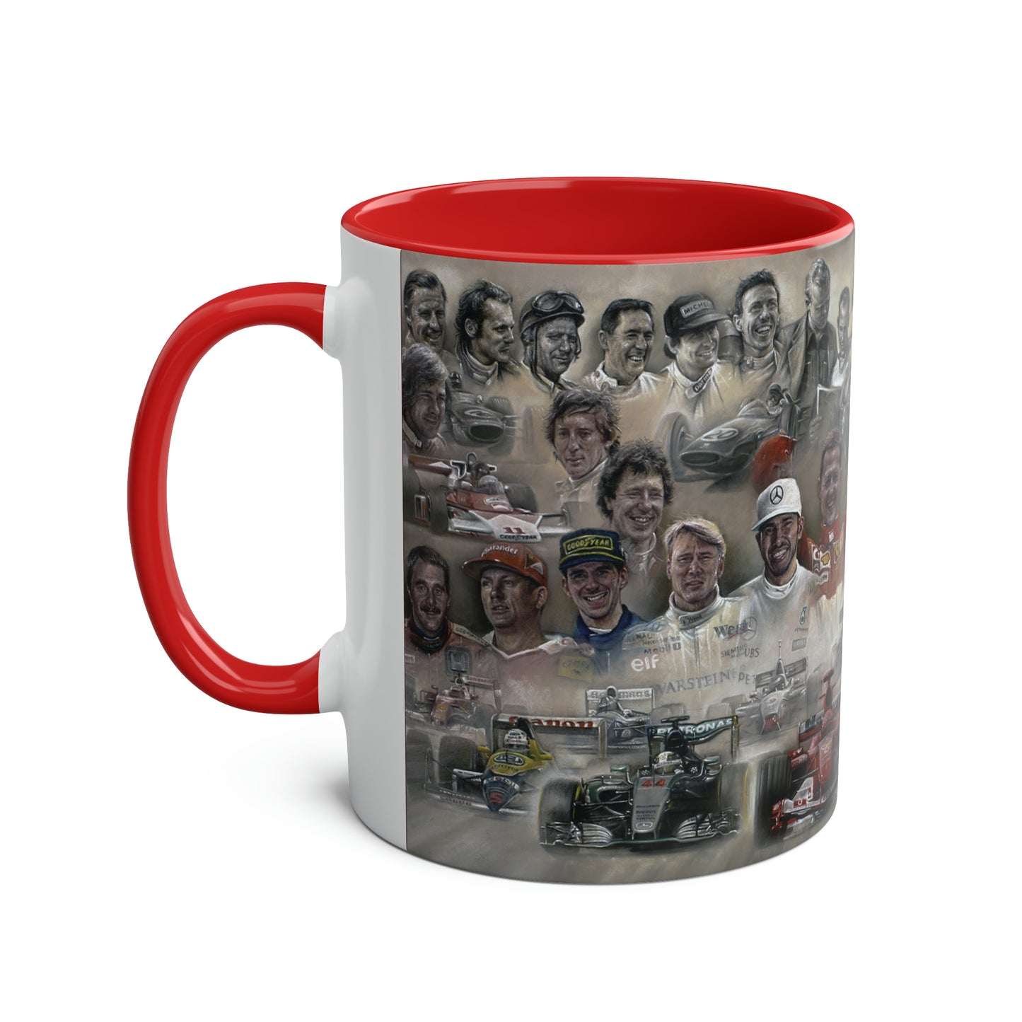 World's Finest - By Stephen Doig - Two Tone Coffee Mug, 11oz