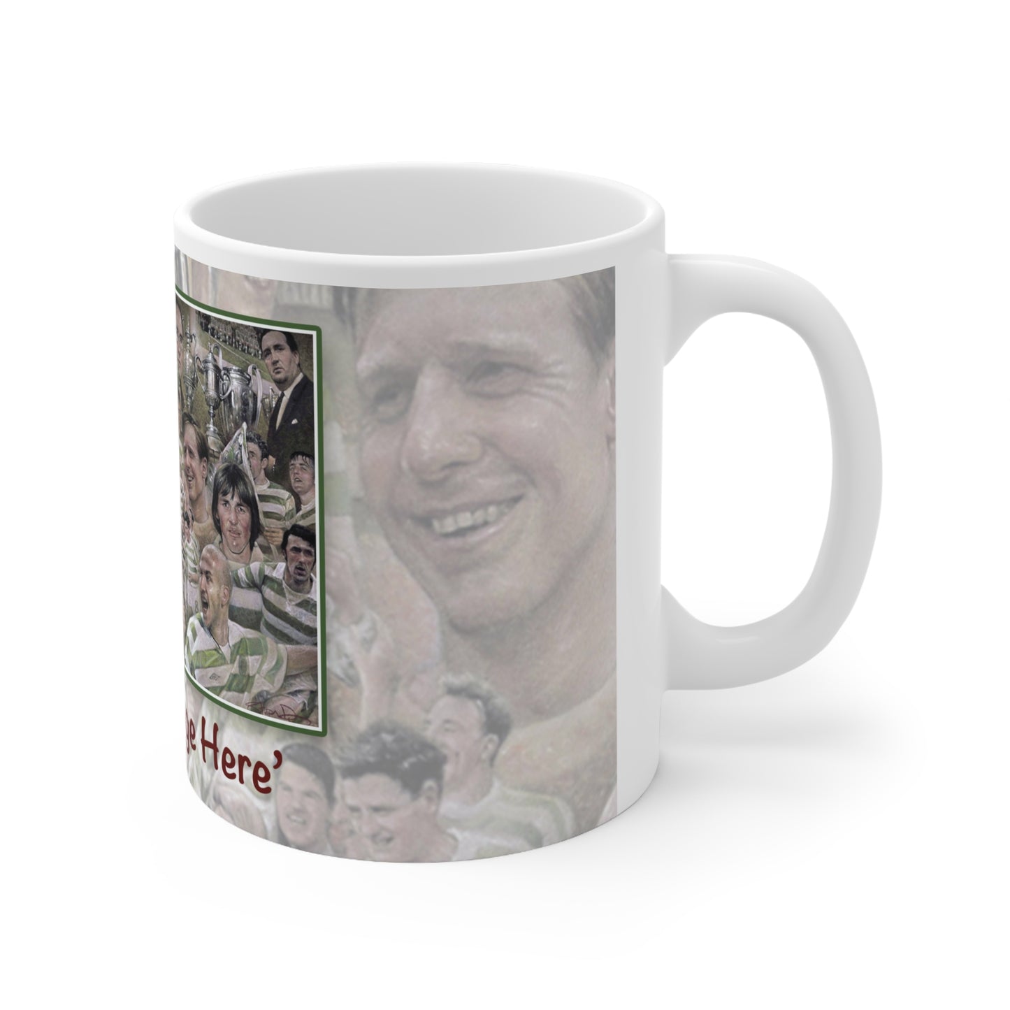 Celtic Legends Personalisable Coffee Mug  by Stephen Doig