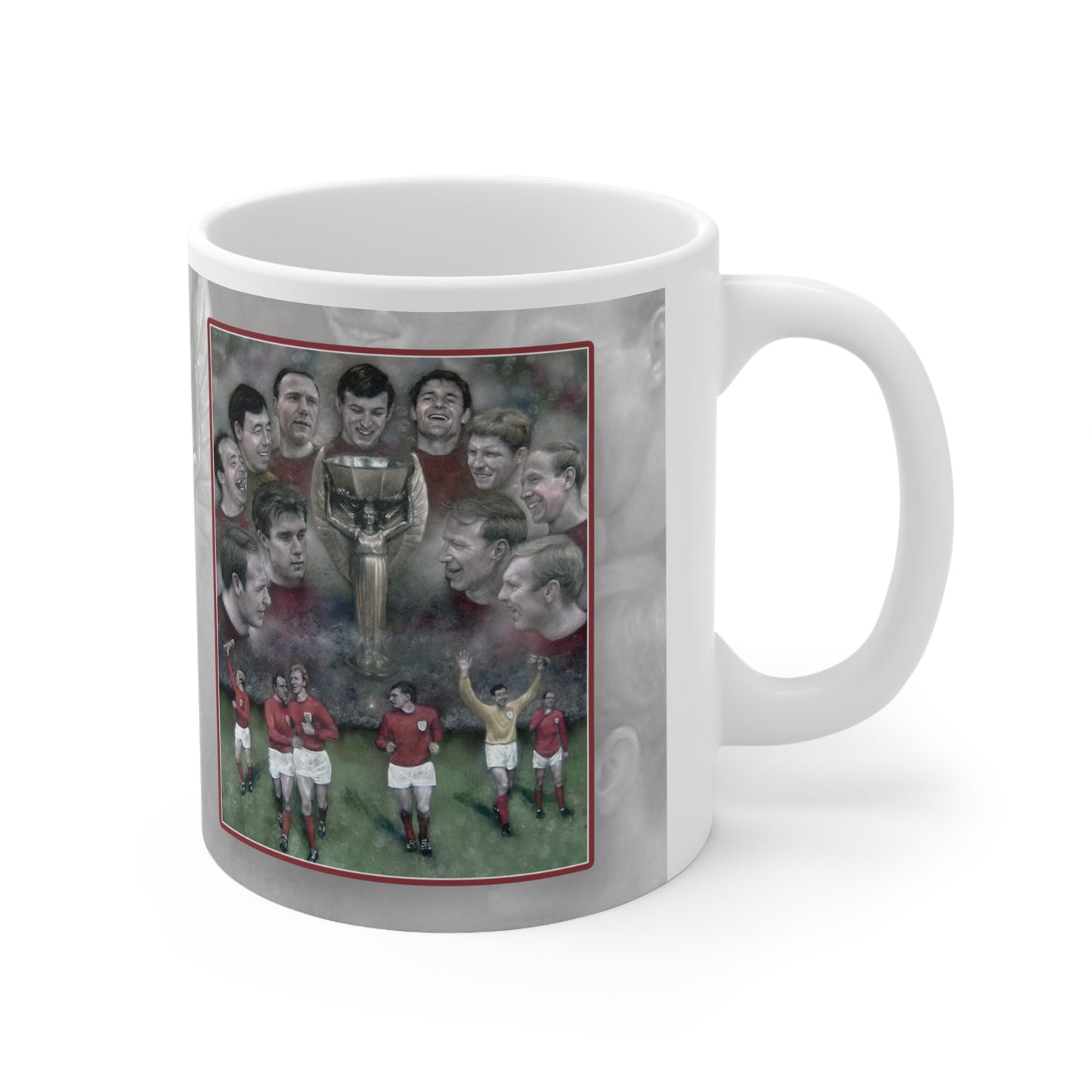 England 1966 World Cup  Personalisable Coffee Mug  by Stephen Doig