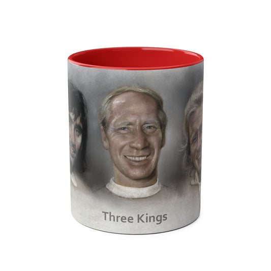 Three Kings. Utd Legends Coffee Mug