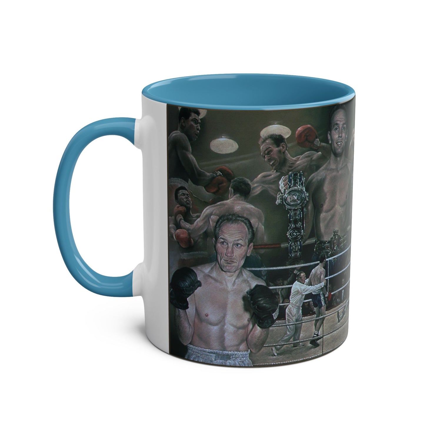 Henry Cooper, British Heavyweight Legend by Stephen Doig Coffee Mug