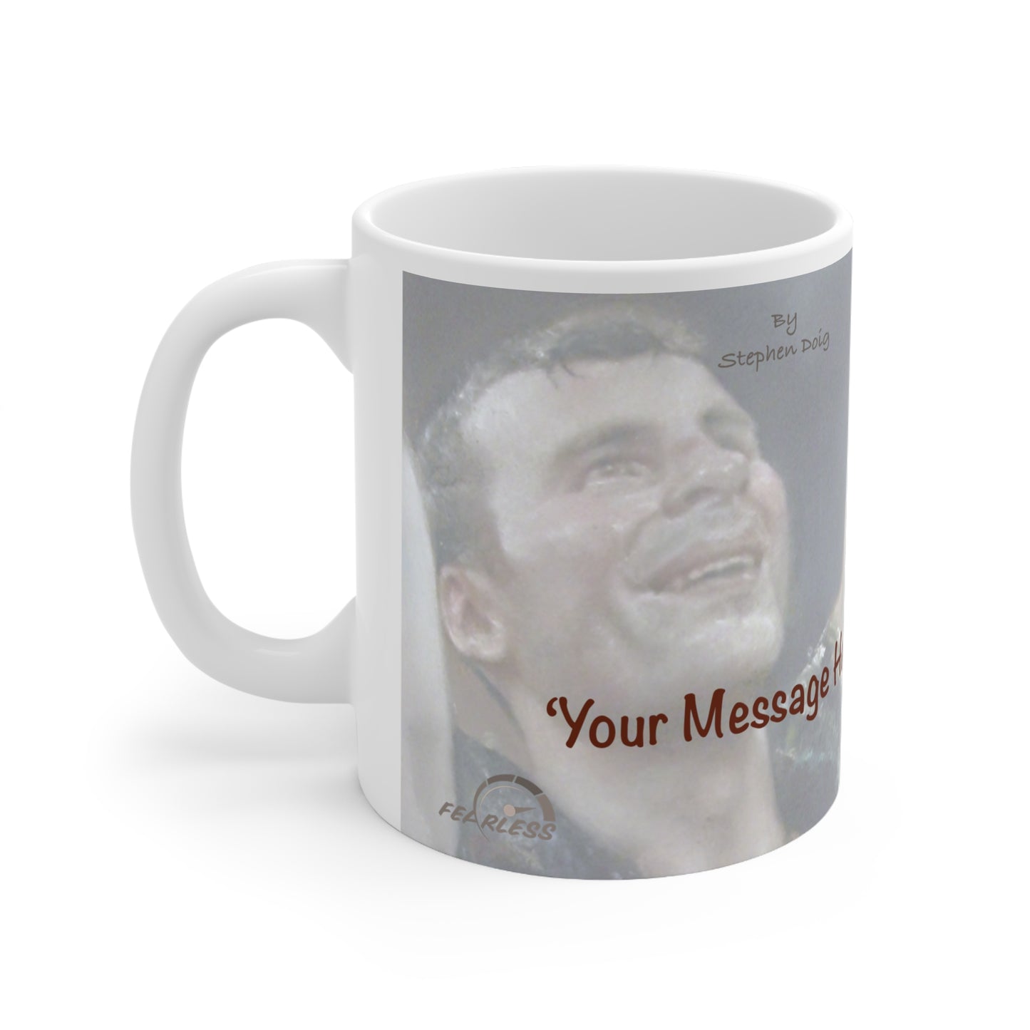 Joe Calzaghe. Welsh Legend  Personalisable Coffee Mug  by Stephen Doig
