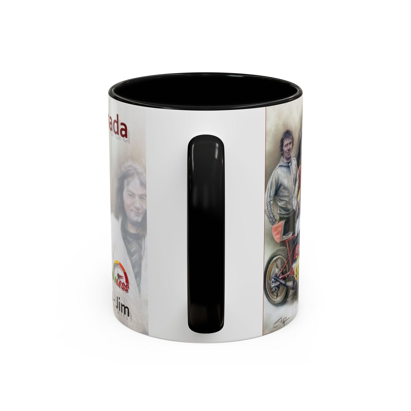 The Armoy Armada - Joey, Frank, Mervyn. Jim.   11oz Coffee Mug by Stephen Doig