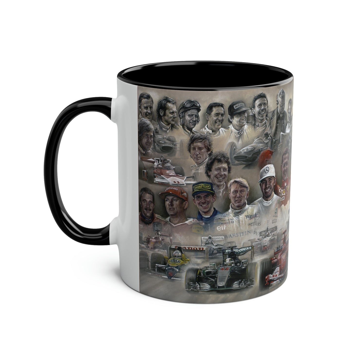 World's Finest - By Stephen Doig - Two Tone Coffee Mug, 11oz