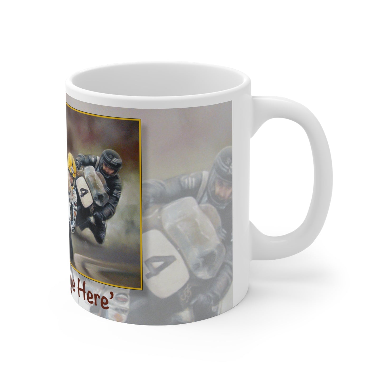 Legendary Brothers in Arms Personalisable Coffee Mug  by Stephen Doig