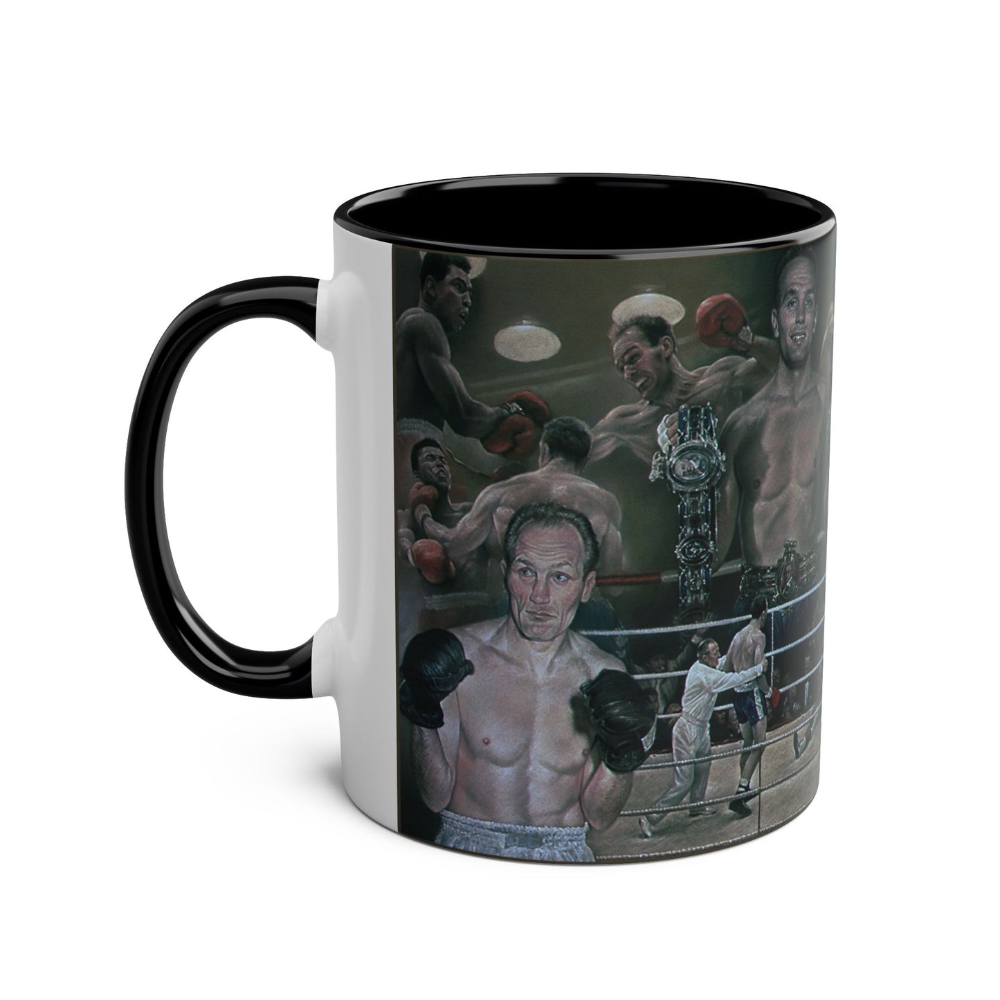 Henry Cooper, British Heavyweight Legend by Stephen Doig Coffee Mug