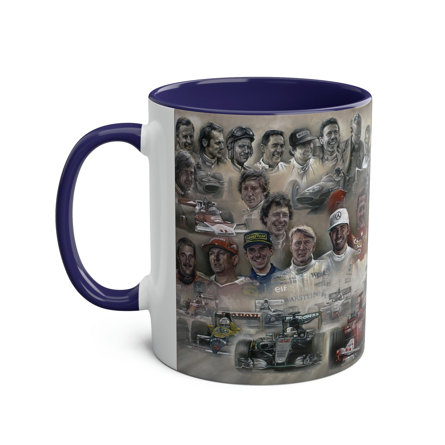 World's Finest - By Stephen Doig - Two Tone Coffee Mug, 11oz