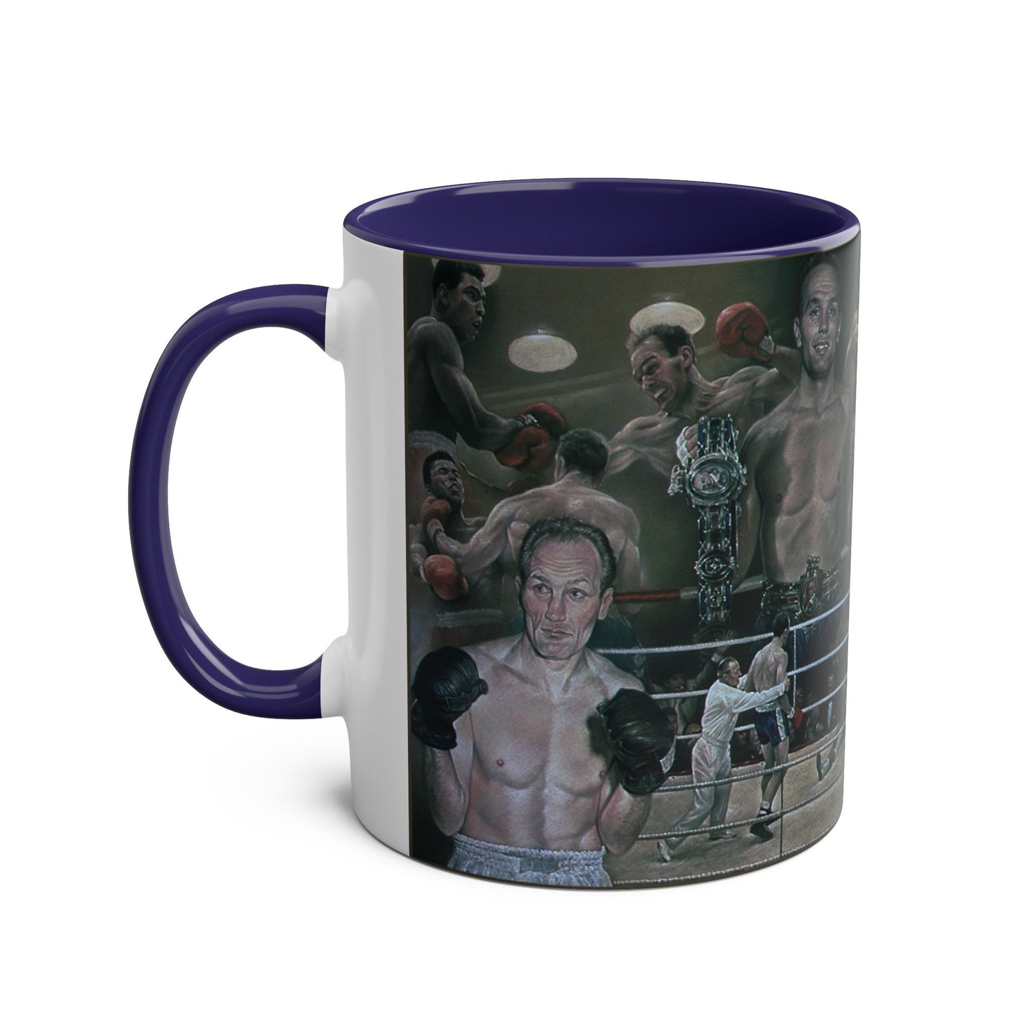 Henry Cooper, British Heavyweight Legend by Stephen Doig Coffee Mug