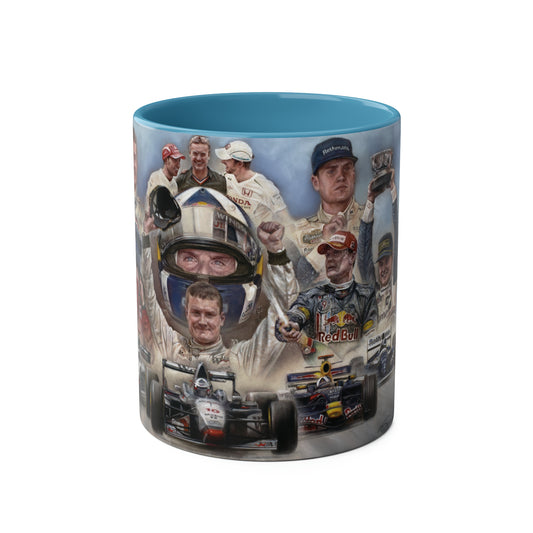 David Coulthard. Great Scot! - Two-Tone Coffee Mug, 11oz
