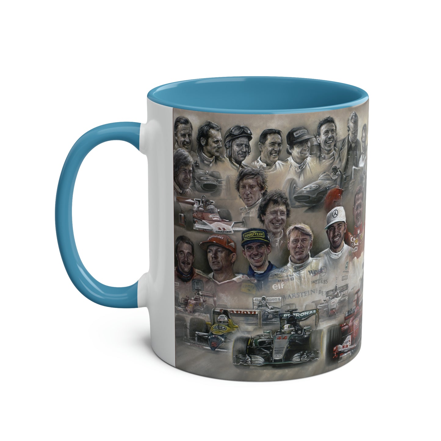 World's Finest - By Stephen Doig - Two Tone Coffee Mug, 11oz