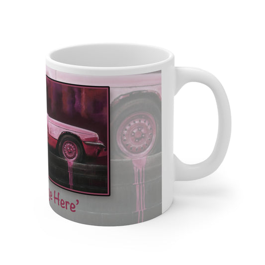 Triumph GT6  Old Truman Brewery Personalisable  Coffee Mug by Stephen Doig