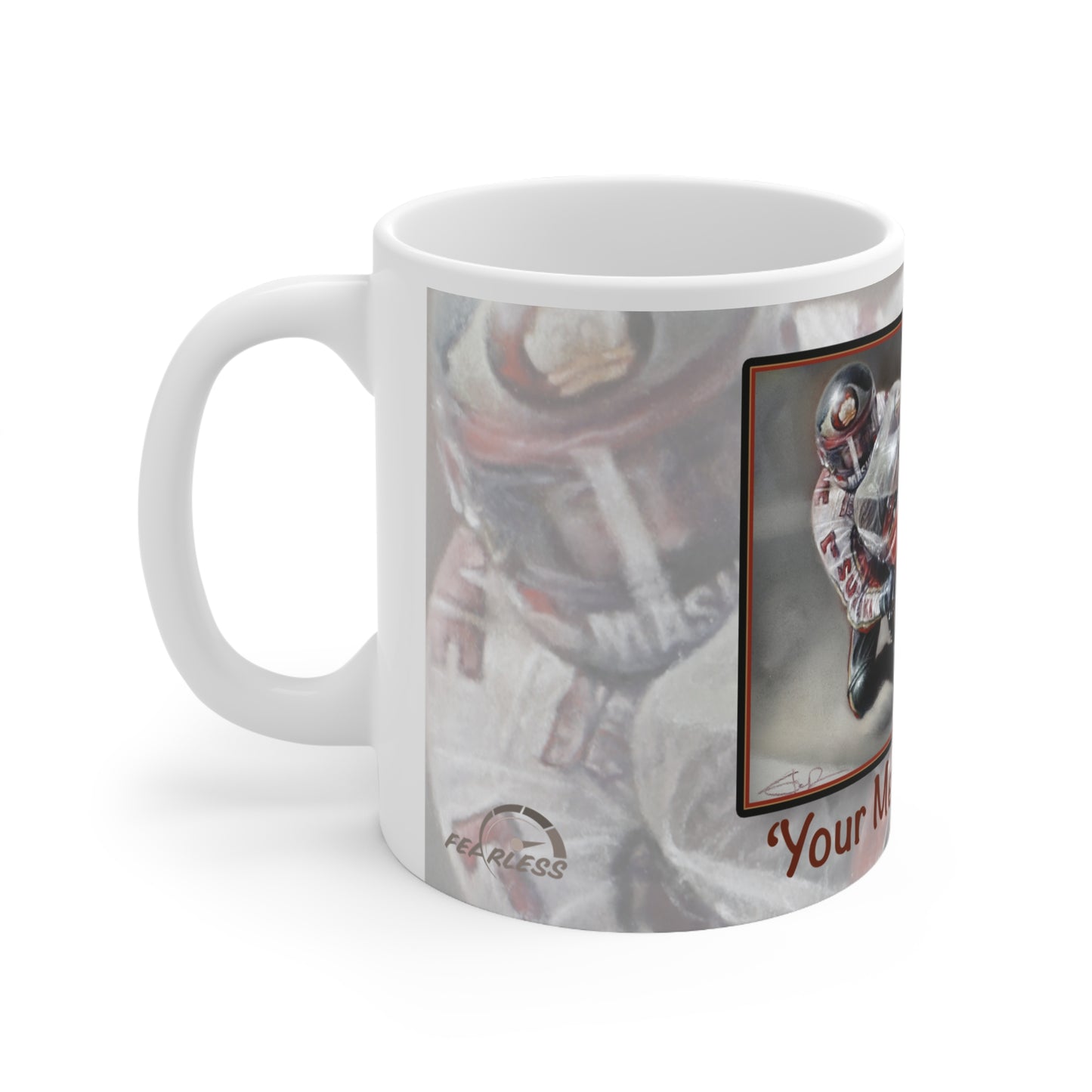 Barry Sheene. Se7en Personalisable Coffee Mug  by Stephen Doig