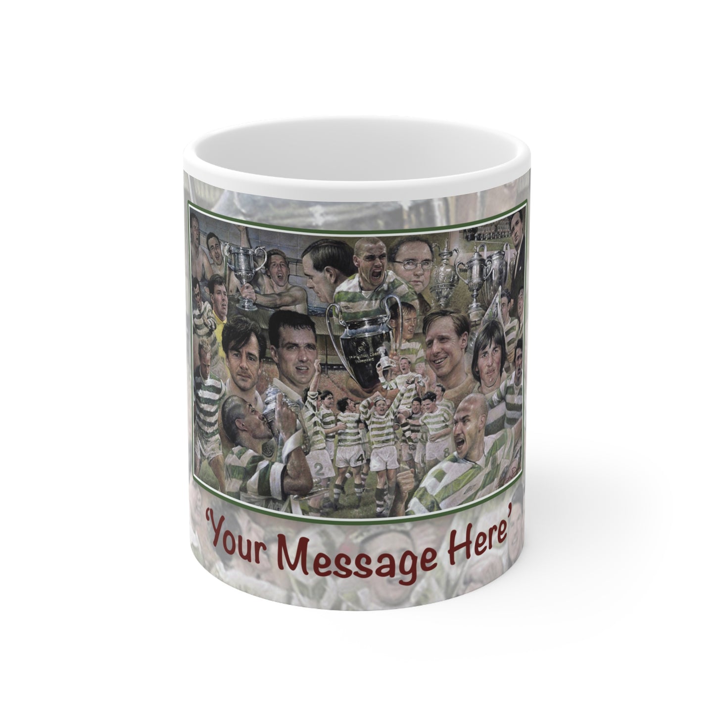 Celtic Legends Personalisable Coffee Mug  by Stephen Doig