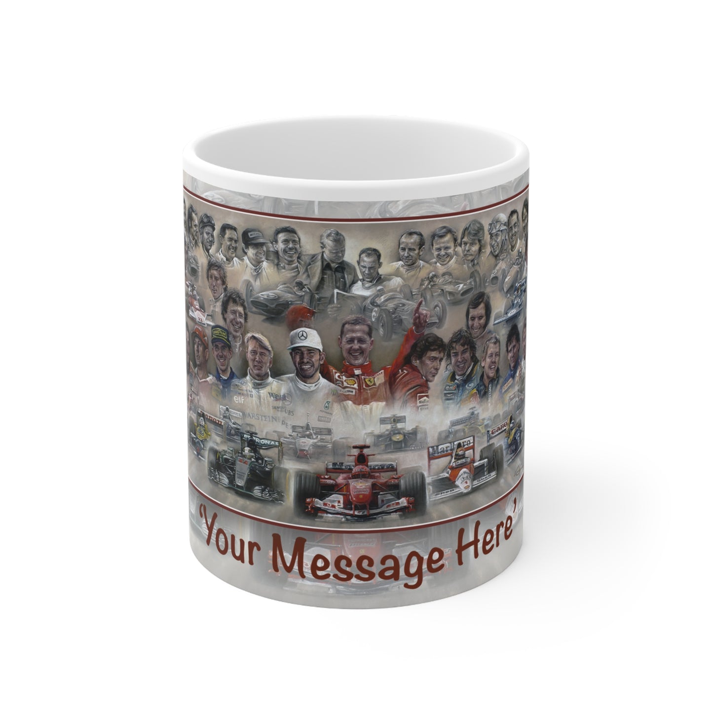 Personalisable World's Finest Coffee Mug — (Add Your Own Message)