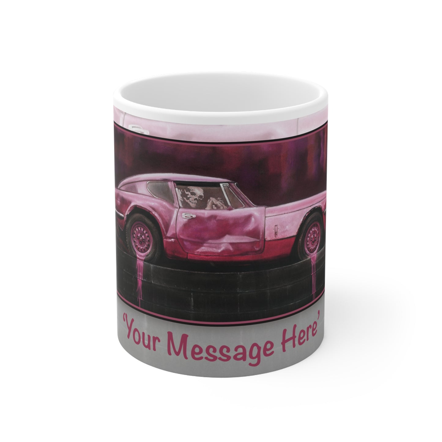 Triumph GT6  Old Truman Brewery Personalisable  Coffee Mug by Stephen Doig