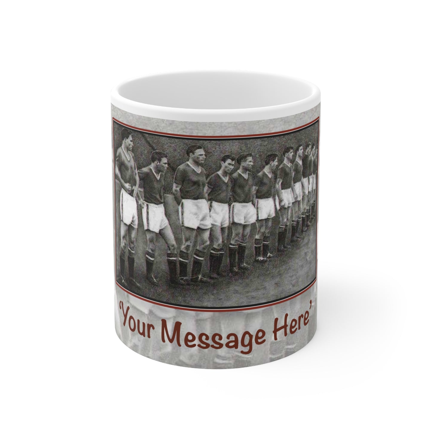 The Busby Babes  Personalisable Coffee Mug  by Stephen Doig