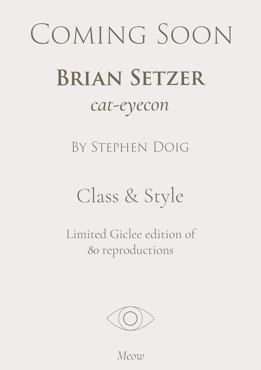 Brian Setzer - Class & Style - eyecon by Stephen Doig