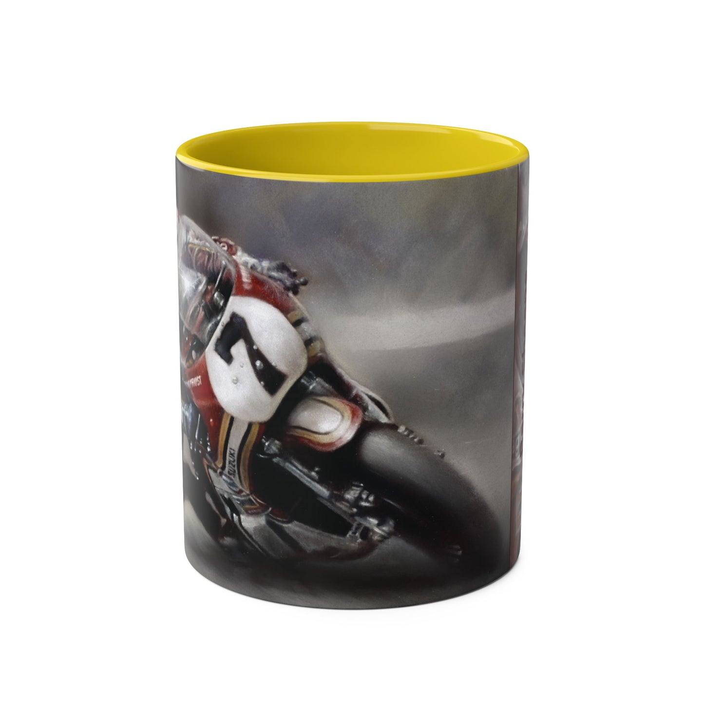 Coffee Mug - Barry Sheene No 7 by Stephen Doig