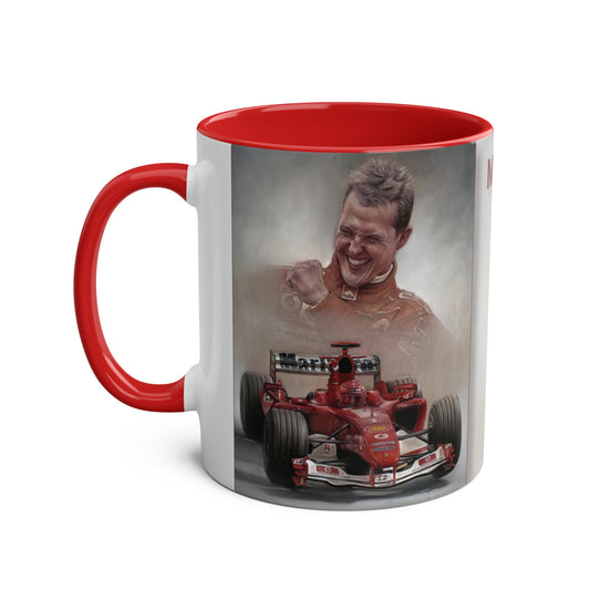 Michael Schumacher. World Champion 2004 - Two-Tone Coffee Mug, 11oz