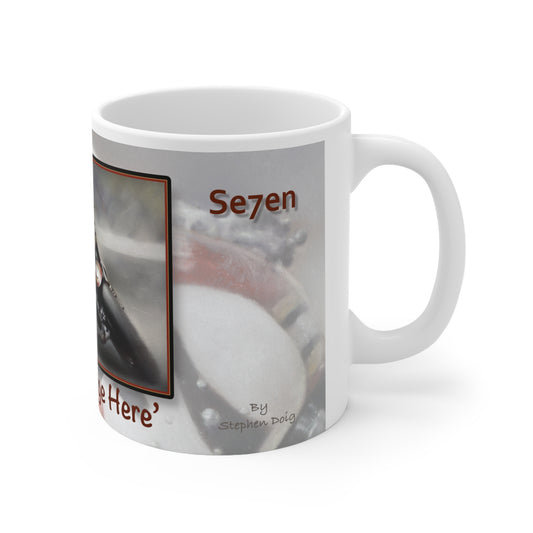 Barry Sheene. Se7en Personalisable Coffee Mug  by Stephen Doig