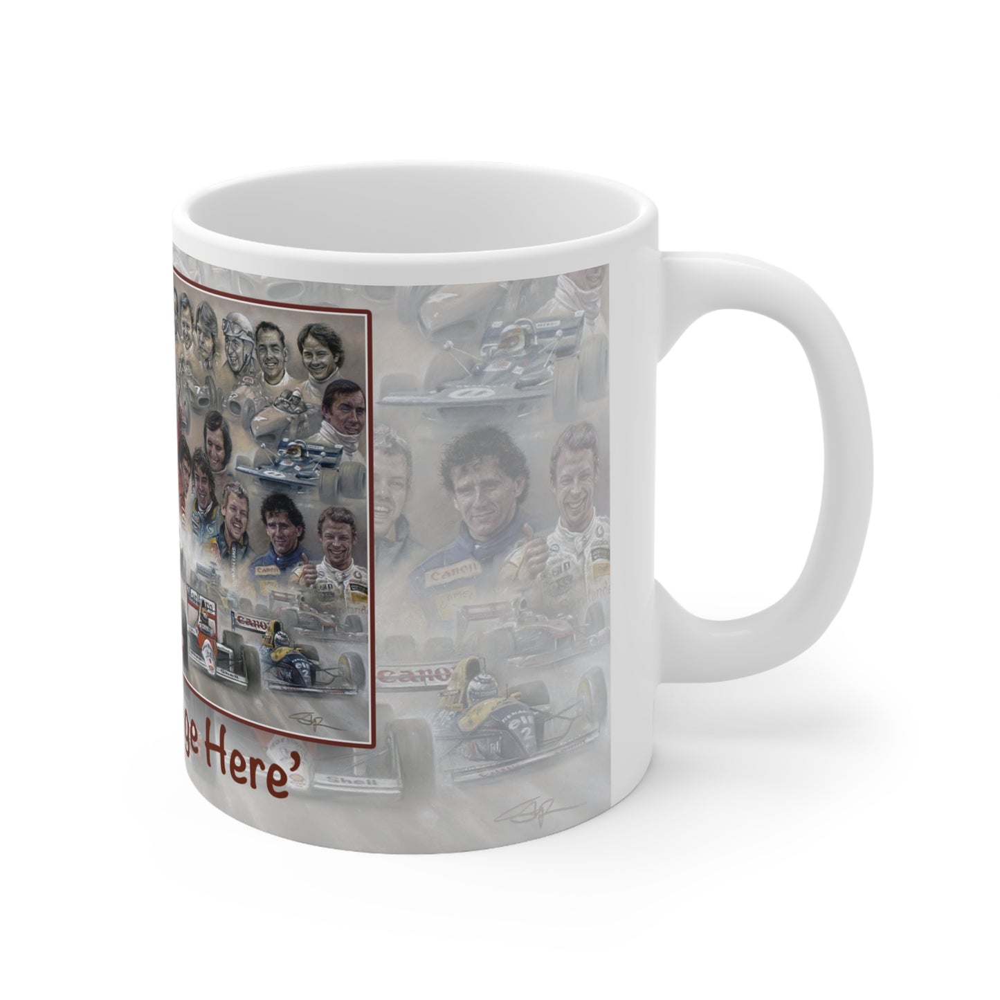 Personalisable World's Finest Coffee Mug — (Add Your Own Message)